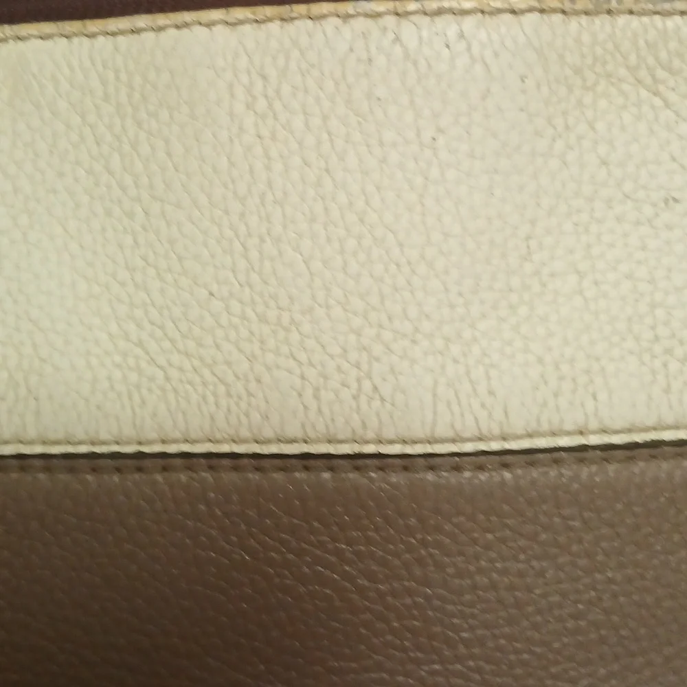 Kate Spade Tan and Cream And Brown  Crossbody Bag 9.5